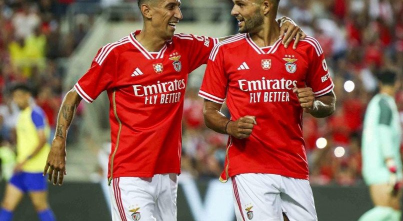 Di Maria &eacute; um dos astros do Benfica