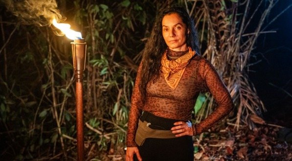 M&ocirc;nica Carvalho foi a primeira eliminada de No Limite 2023. 