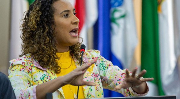 Imagem: Ministra da Igualdade Racial do Governo Lula, Anielle Franco. 