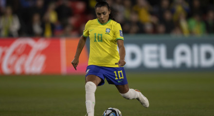 Marta, camisa 10 da Seleção Brasileira Feminina