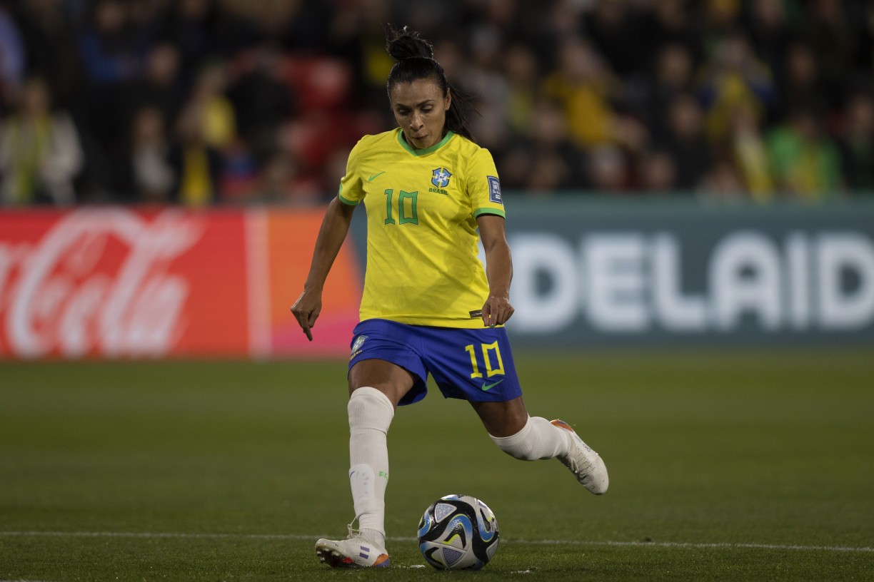 Marta, camisa 10 da Seleção Brasileira Feminina