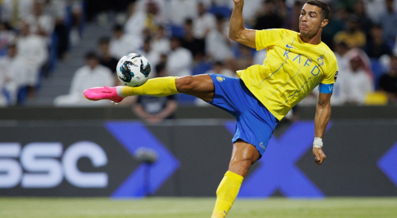 Cristiano Ronaldo &eacute; um dos grandes astros do Al Nassr, da Ar&aacute;bia Saudita