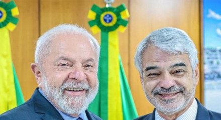 Lula e Humberto Costa, no Planalto