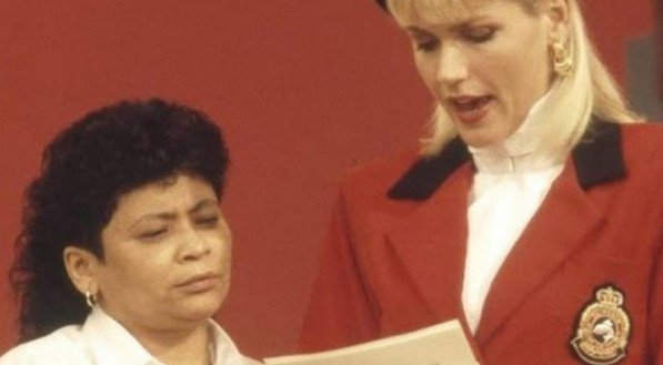 Xuxa e Marlene Mattos comandavam o 'Xou da Xuxa'.