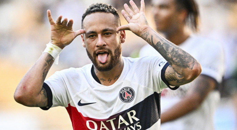 Neymar jogou no PSG e agora vai para o Al Hilal
