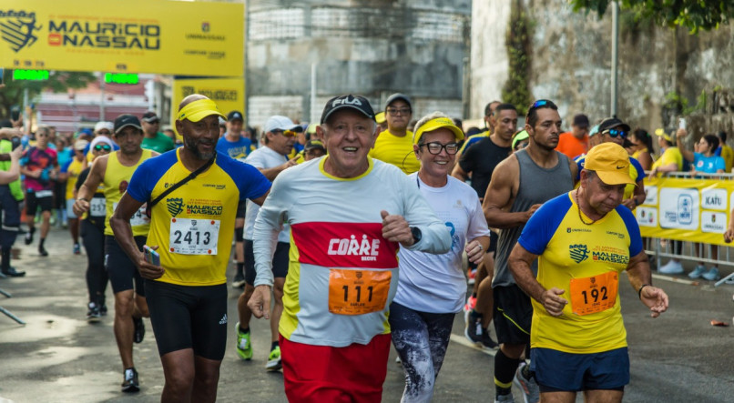 Maratona Internacional Maurício de Nassau, no Recife.