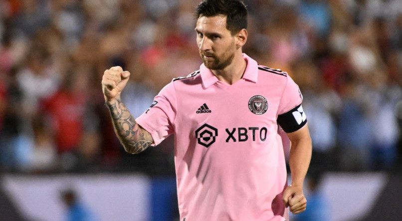 Messi &eacute; titular absoluto no Inter Miami e comanda o ataque diante do Los Angeles pela MLS