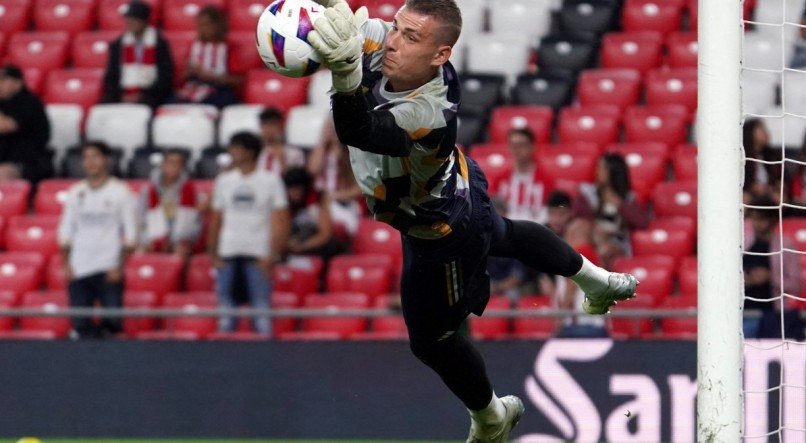 Andriy Lunin é goleiro do Real Madrid