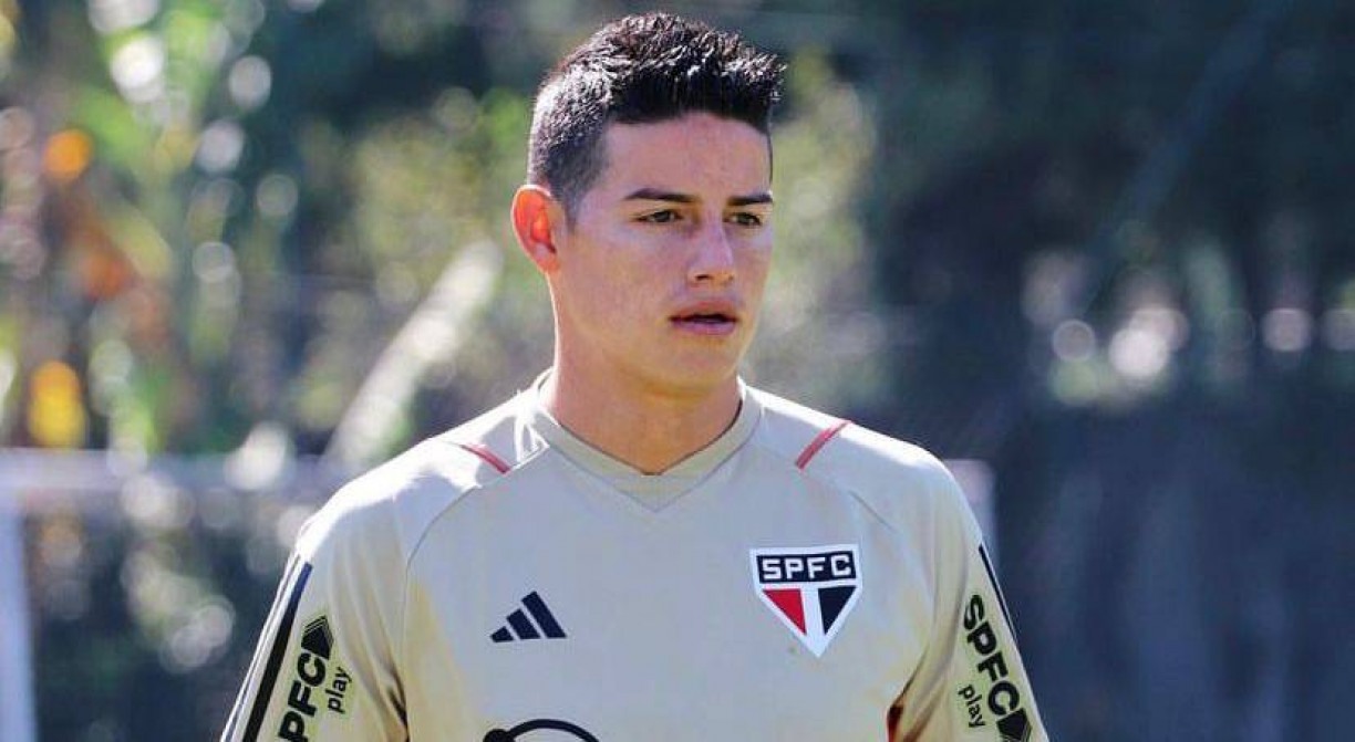 James Rodríguez deve ficar no banco de reservas no jogo entre São Paulo x Corinthians pela Copa do Brasil 2023