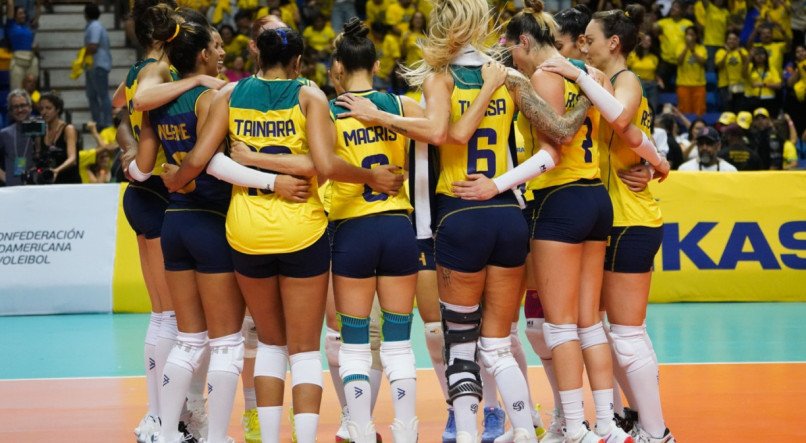 A Sele&ccedil;&atilde;o Brasileira de v&ocirc;lei feminino joga hoje (26) pelo Pan-Americano de 2023