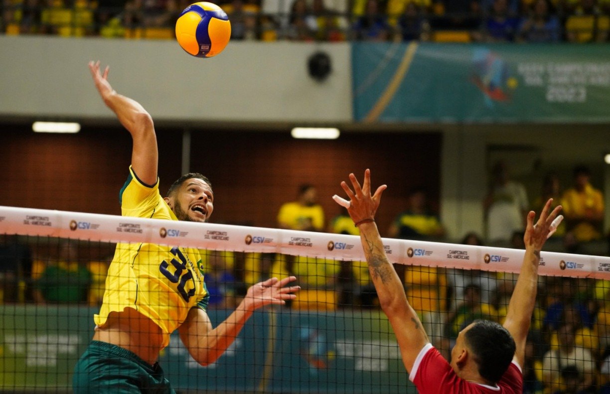 Confira a tabela de jogos do Brasil no Pré-Olímpico masculino de vôlei