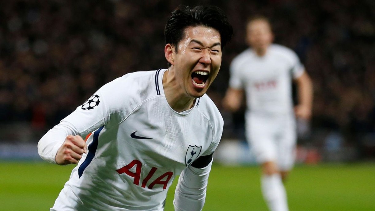 O craque coreano Son Heung-min é um dos destaques do Tottenham