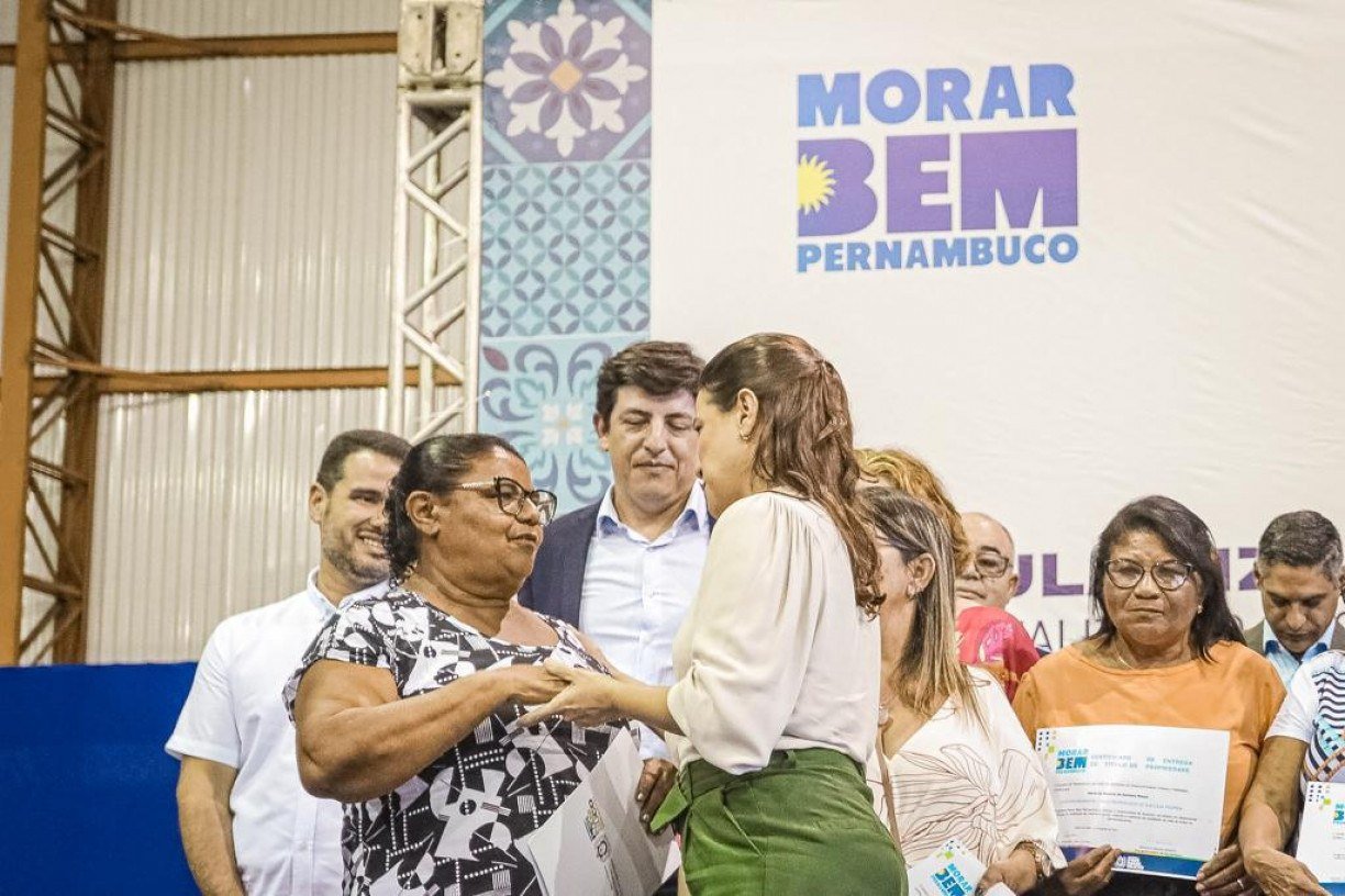 A regularização fundiária é um dos eixos do programa Morar Bem PE, iniciativa do governo estadual 