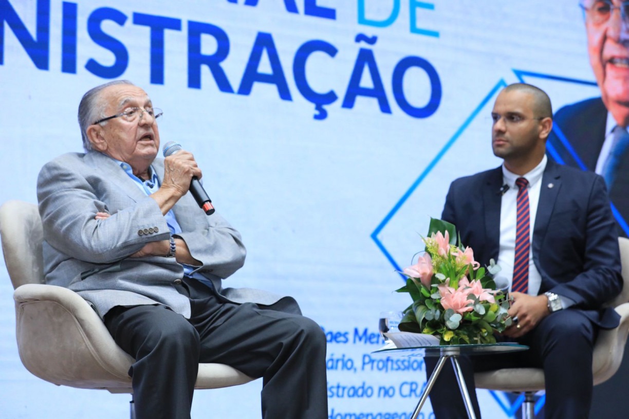 João Carlos participou de roda de conversa no Conselho Regional de Administração, em comemoração ao Dia do Profissional de Administração