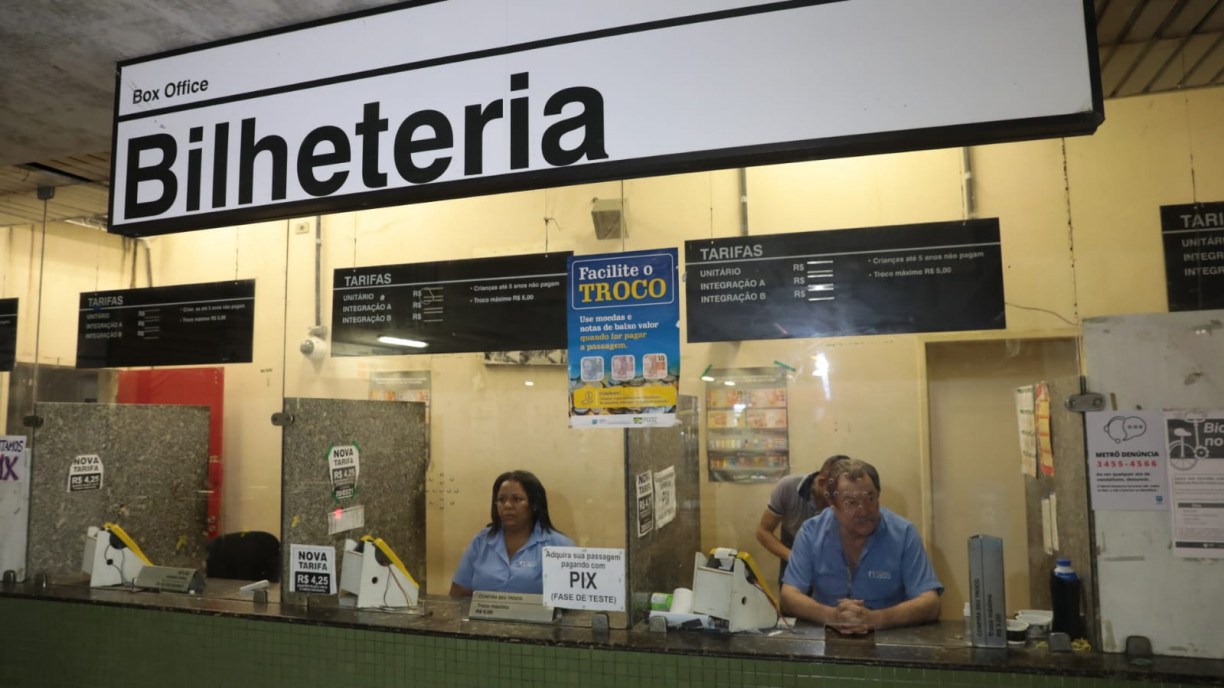 Metr&ocirc; do Recife amplia recebimento de PIX para pagamento da tarifa