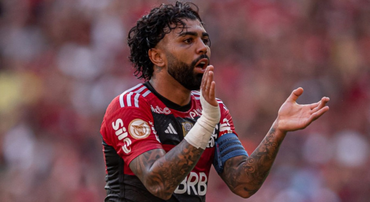 Gabigol forma dupla de ataque com Pedro em jogo do Flamengo