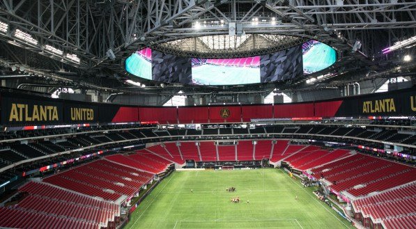 Mercedez Benz Stadium, em Atlanta