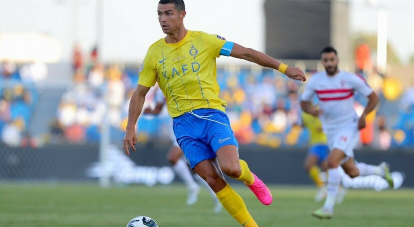 Cristiano Ronaldo em a&ccedil;&atilde;o pelo Al Nassr