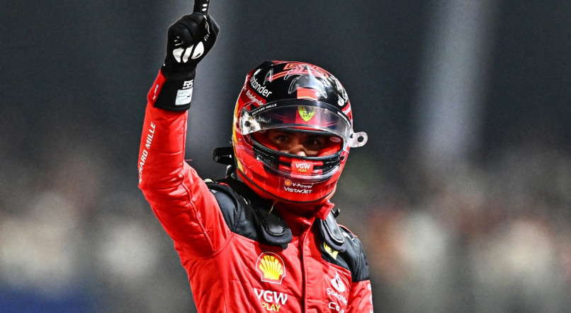 Carlos Sainz &eacute; o Pole Position do GP de Singapura, Verstappen larga em 11&deg;