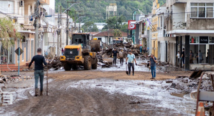 Municípios gaúchos estão em processo de reestruturação após os estragos deixados pelas chuvas intensas e enchentes em razão da passagem de um ciclone extratropical