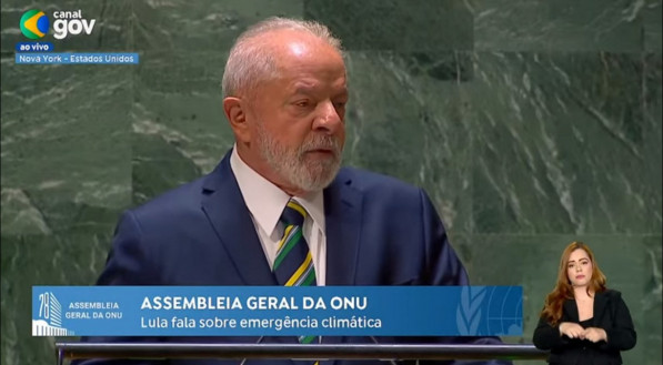 Lula discursa na Assembleia Geral da ONU