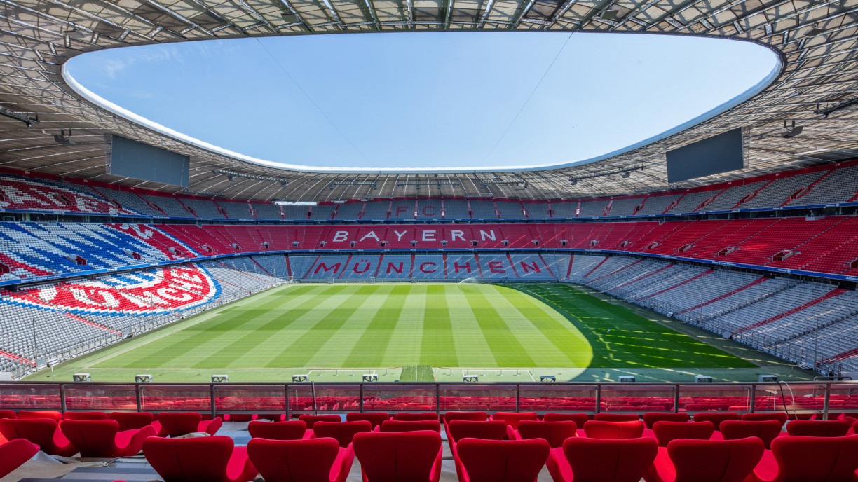 Allianz Arena é a casa do Bayern de Munique