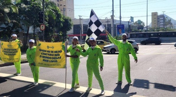 Metr&ocirc;Rio foi al&eacute;m das campanhas educativas comuns no Dia Mundial Sem Carro: fez a doa&ccedil;&atilde;o de 2 mil passagens do metr&ocirc; para motoristas