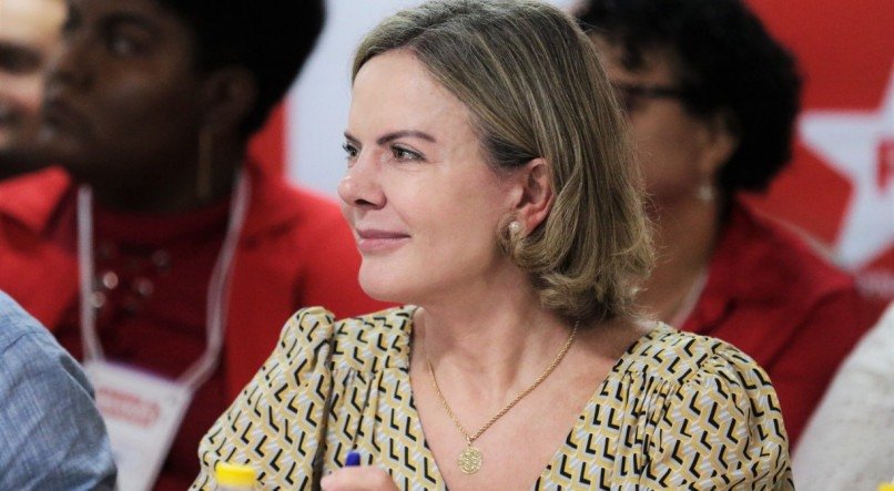 Gleisi Hoffmann, presidente nacional do PT