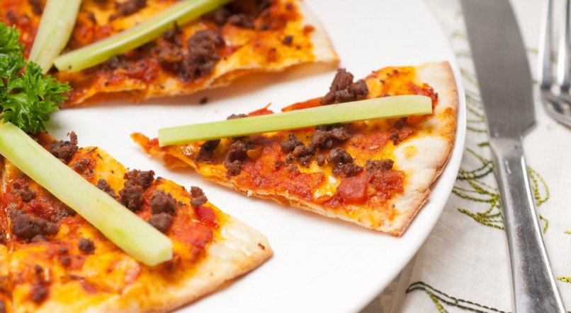 Pizza de pão