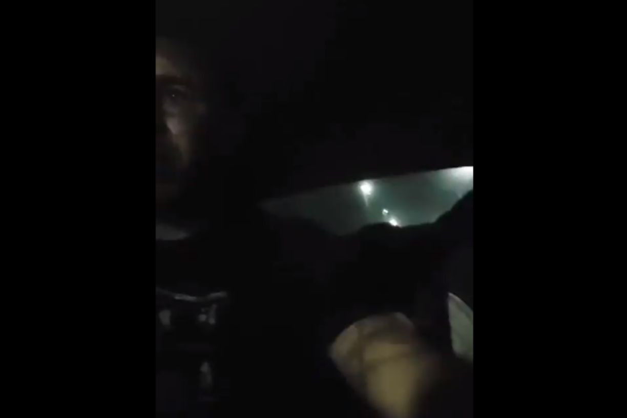 Vídeo de dentro do carro mostra reações de motorista e passageira após atropelamento de Kayky Brito