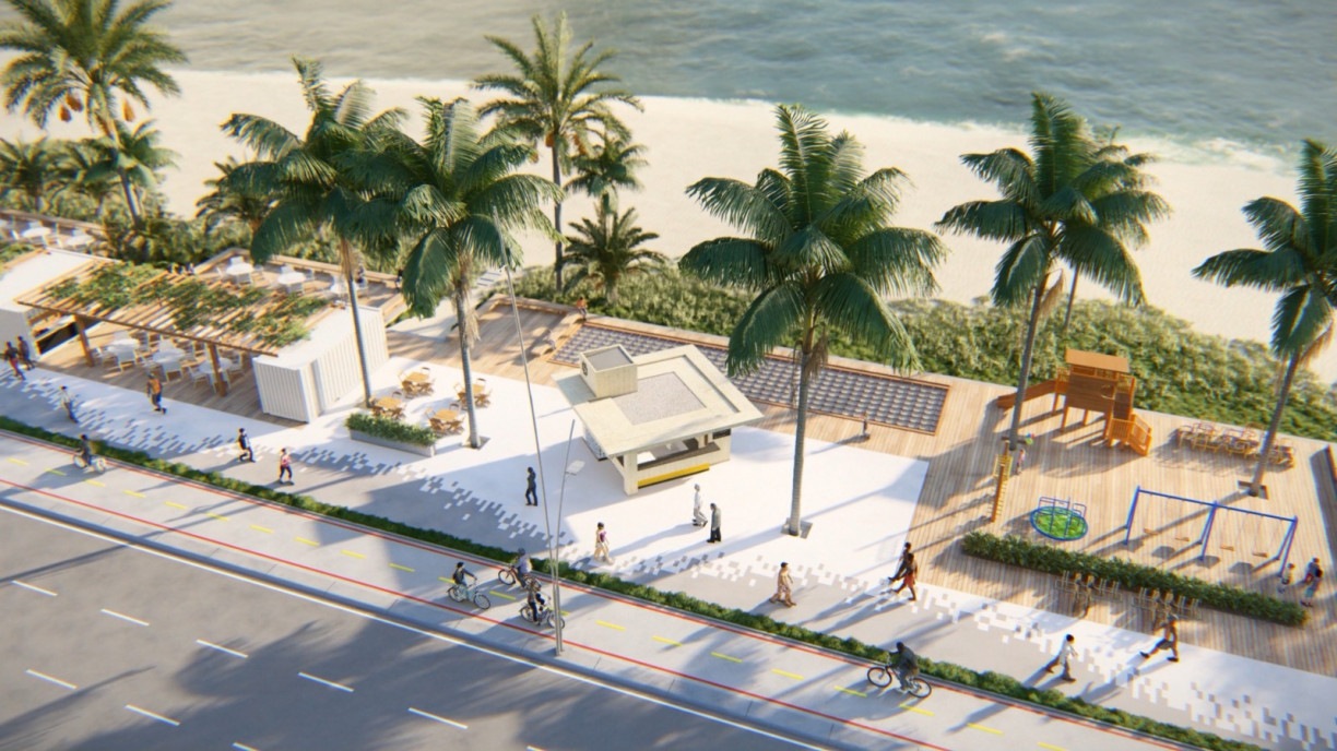 Projeto Orla Parque vai ocupar 11 km de extensão das praias de Boa Viagem, Pina e Brasília Teimosa 