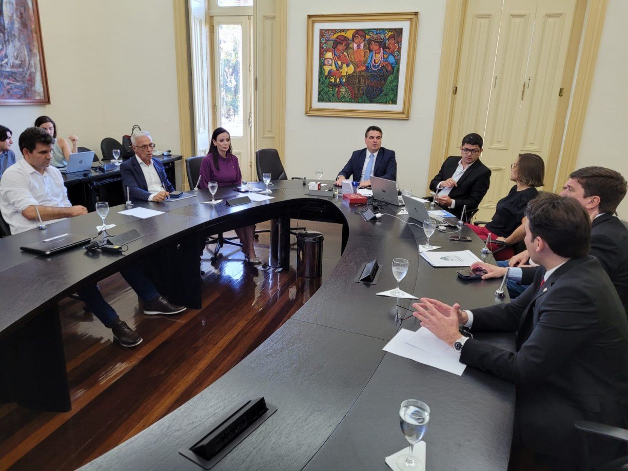 Primeira reunião do grupo de trabalho para falar sobre a redistribuição do ICMS