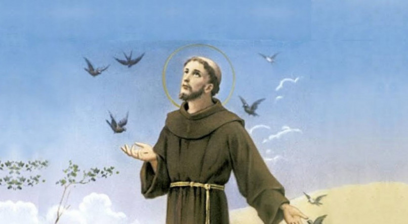 Francisco fundou a Ordem dos Franciscanos e morreu em 1226, aos 34 anos de idade.