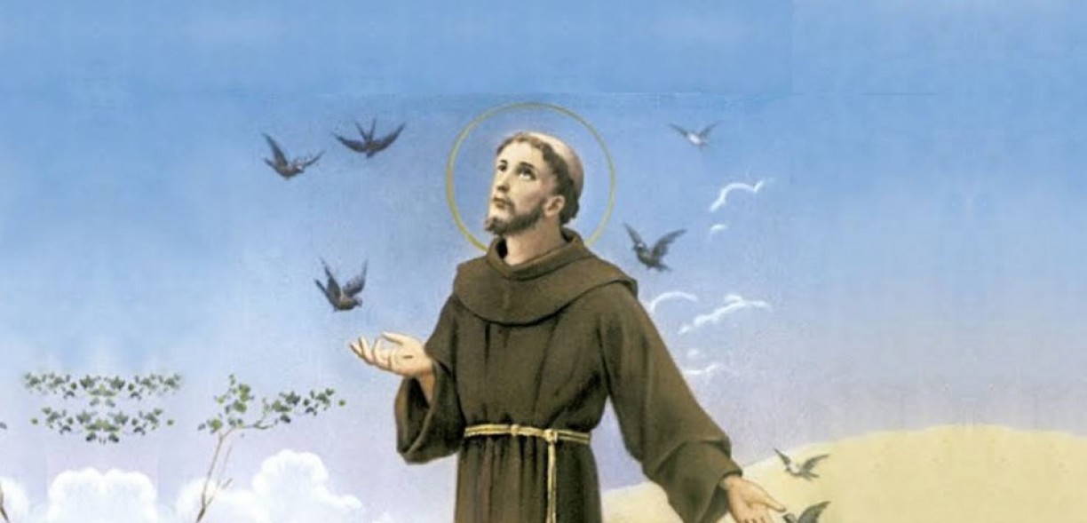 Francisco fundou a Ordem dos Franciscanos e morreu em 1226, aos 34 anos de idade.
