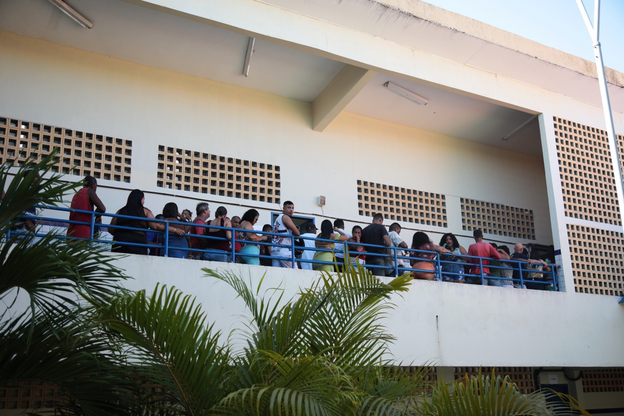 Eleição de Conselho Tutelar na Escola Guedes Alcoforado, em Olinda (PE)