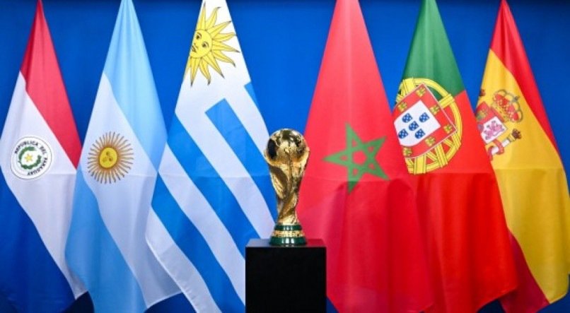 Copa do Mundo 2030 será sediada por Espanha, Portugal e Marrocos, mas terá jogos da primeira rodada na Argentina, Uruguai e Paraguai