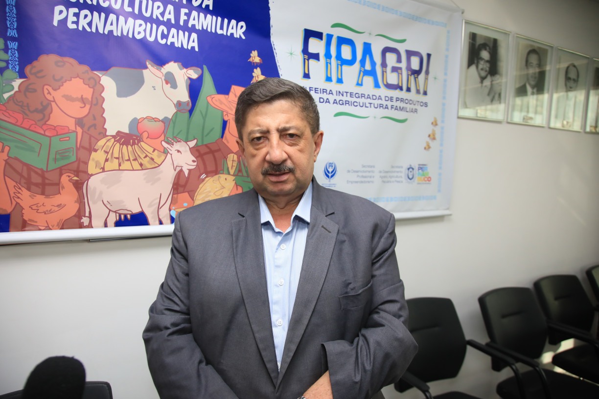 Joaquim Neto, presidente do IPA, confirmou a realiza&ccedil;&atilde;o da 1&ordf; Feira Integrada de Produtos da Agricultura Familiar