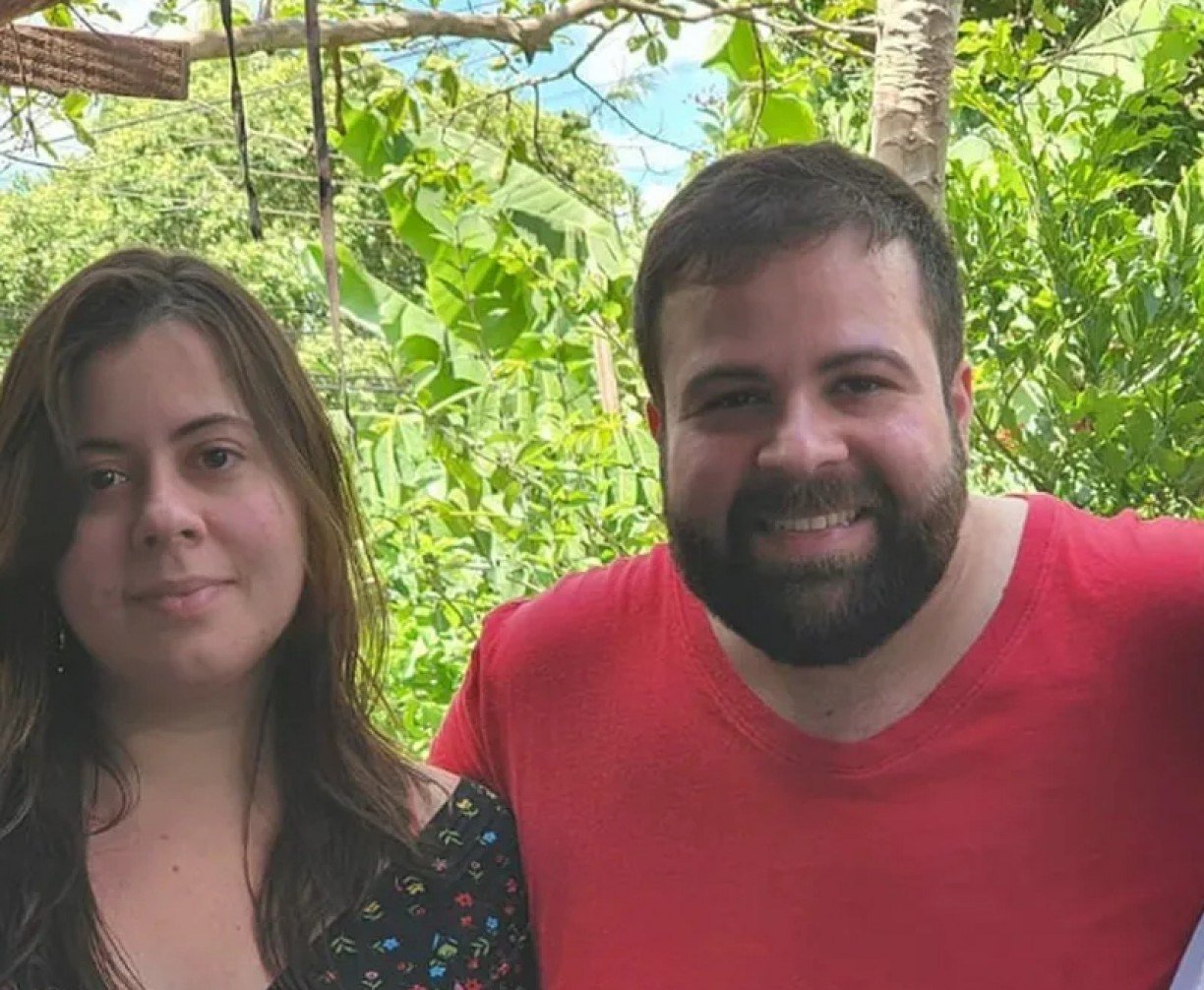 Sâmia Bomfim e o irmão, o médico Diego Bomfim Reprodução/Redes Sociais