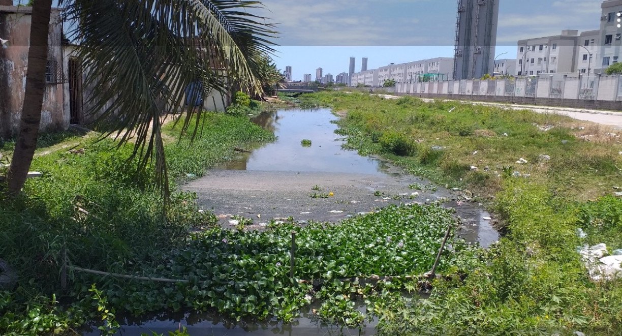 Canal do Loreto, em Piedade, carece de limpeza