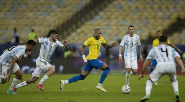 Brasil e Argentina se enfrentarão no Maracanã, em 21 de novembro, pela 6ª rodada das Eliminatórias