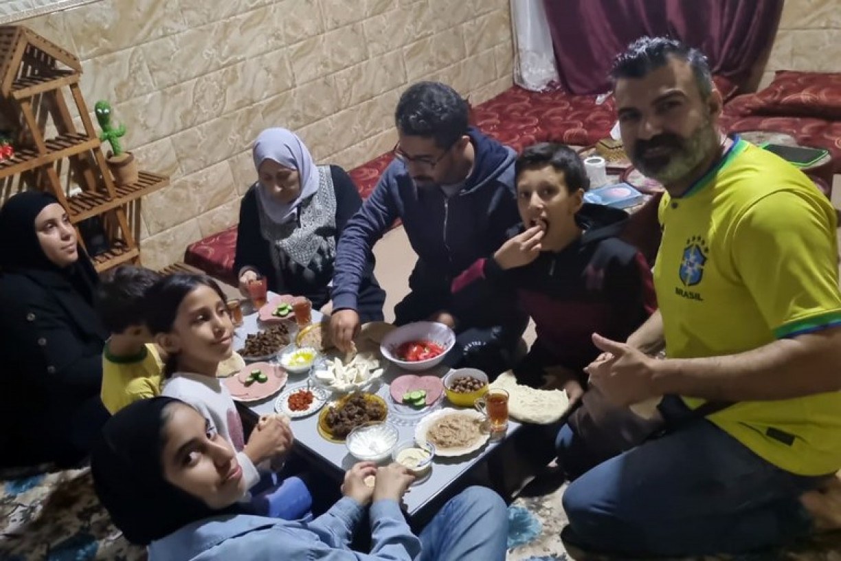 Oito dos 16 integrantes do grupo que está hospedado em Rafah, ao lado da fronteira com o Egito