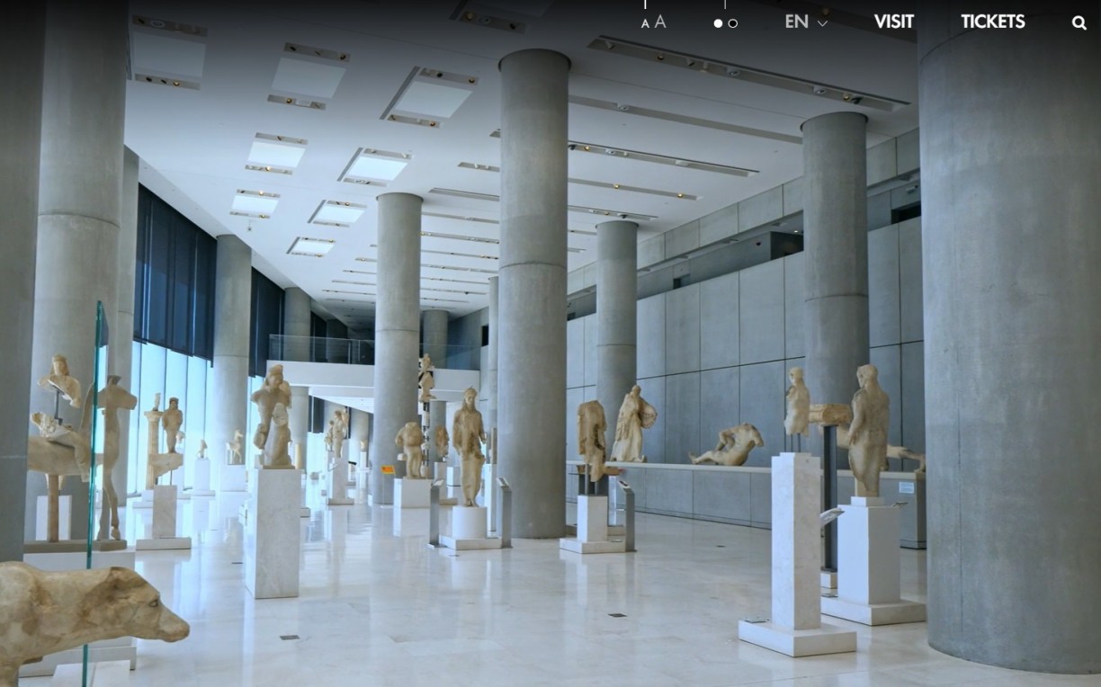 Aplicativo permite apontar telefones para templo do Partenon, e esculturas reaparecem com apar&ecirc;ncia que arque&oacute;logos imaginam que tivessem 2.500 anos atr&aacute;s