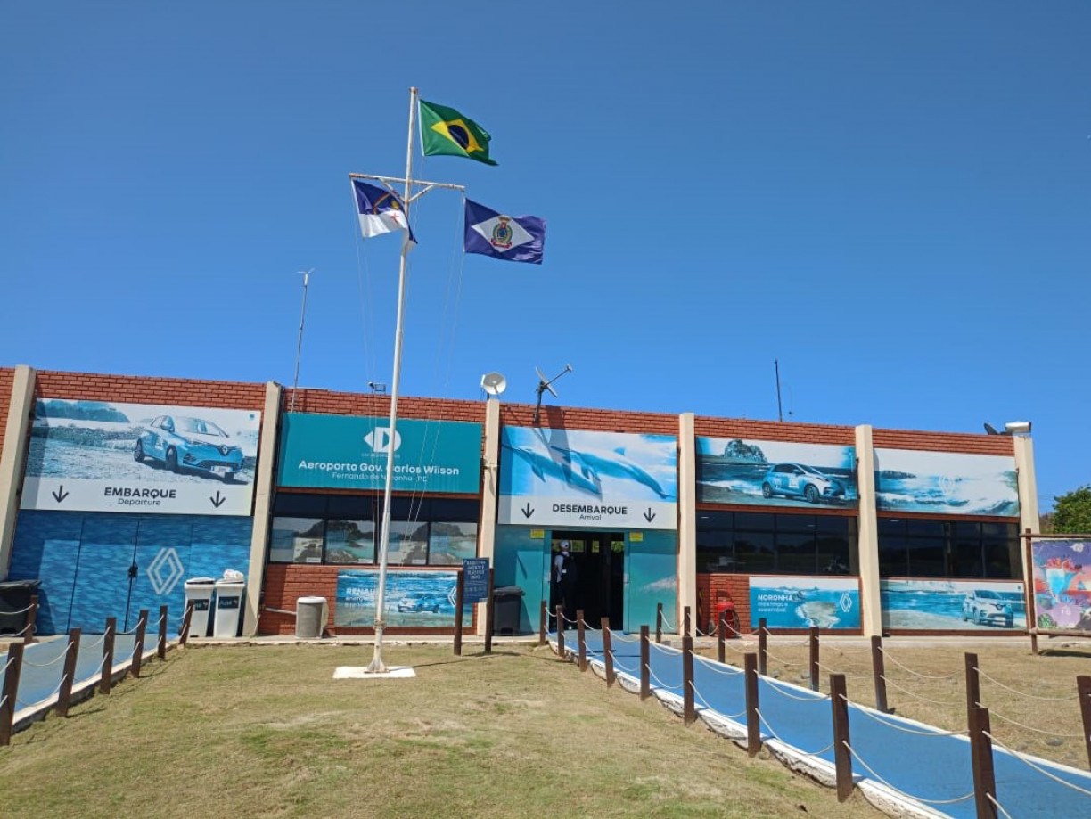 Aeroporto de Fernando de Noronha terá novos terminal de passageiros.