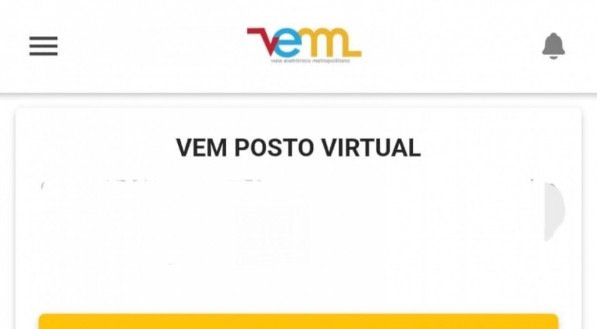 Serviços oferecidos pelo app Cartão VEM