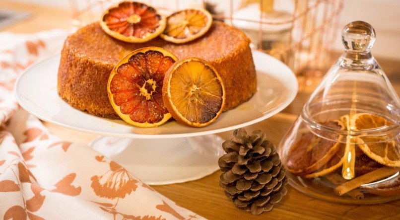 bolo de laranja; bolo vegano; laranja;