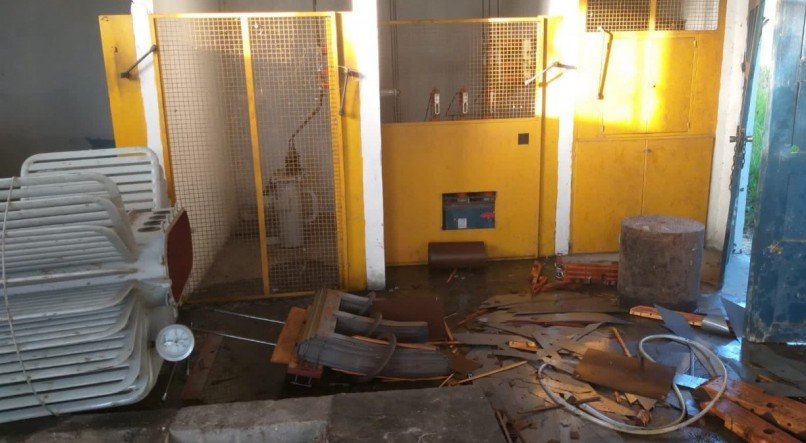 Criminoso ataca subestações no interior.,