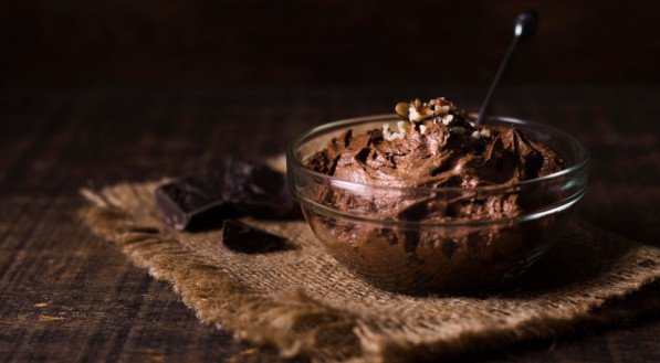 Mousse de chocolate 