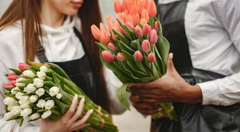 flores; buquê; bouquet; plantas; cores;