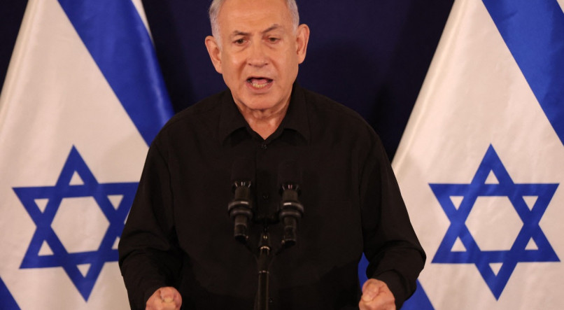 O primeiro ministro de Israel, Benjamin Netanyahu