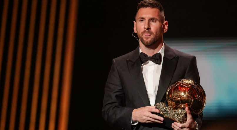 Messi conquistou pela oitava vez a Bola de Ouro
